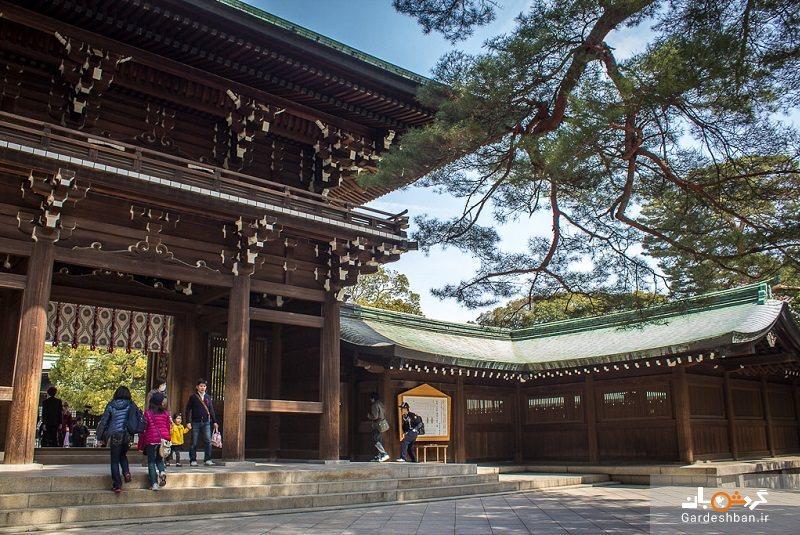 روح امپراطور ژاپن در معبد میجی